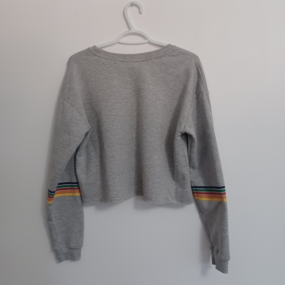 Disney Mickey Mouse Crop Long Sleeve Top - Picture 5 of 7